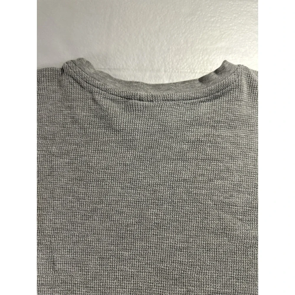 Stitches Chicago Cubs Waffle Knit Sweatshirt Mens‎ Medium Gray MLB Sweater